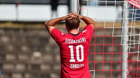 Jonah Arnolds war zwar einer der Aktivposten der Sportfreunde Eisbachtal in der Partie gegen Gonsenheim, doch am Ende reichte es