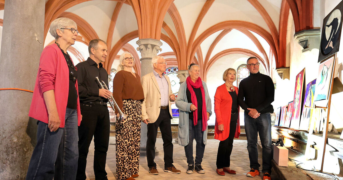 Art in Rommersdorf Abbey: Gruppe 93 presents new works in ancient walls