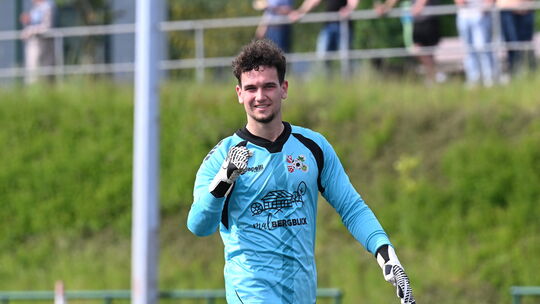 Malbergs Keeper Nick Hammel fehlte zuletzt zweimal wegen einer Mandelentzündung, in Schweich kehrte er ins Malberger Tor zurück