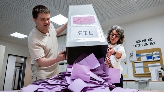 Kommunalwahl in Niedersachsen - Auszählung Kommunalwahl in Niedersachsen - Auszählung
