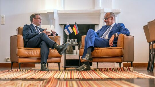 Arktis-Gipfel in Finnland - Kanzler Merz Arktis-Gipfel in Finnland - Kanzler Merz