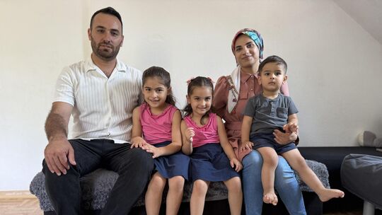 Sie müssen in die Türkei zurückkehren, weil ihre Asylanträge abgelehnt worden sind: Mehmet Sirin Sahin, seine Frau Horican und