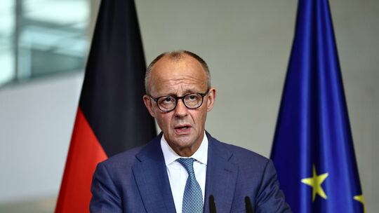 Iraks Ministerpräsident Ali Falih Kadhim al-Saidi in Berlin