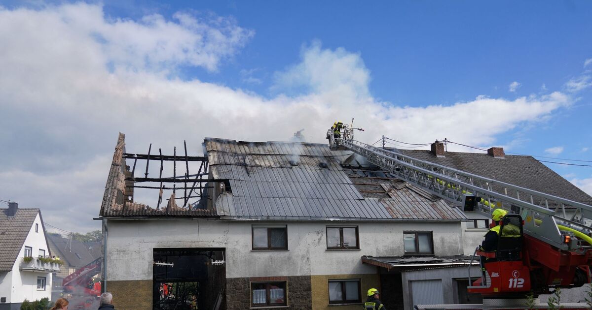 Inquired with the police: Fire in Waldmühlen causes up to €500 ...