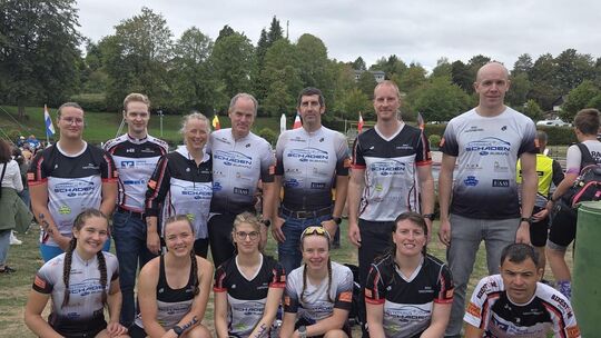 Starkes Team: Der RSC Untermosel überzeugte in den Einzelrennen und imMixed-Staffelwettberb beim 25. Vulkaneifel-Triathlon in Ge