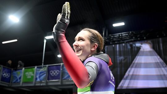 Das war’s: Nach 19 Jahren hat Jacqueline Pfeifer am Mittwoch ihre Karriere als Skeletonpilotin beendet. Bei den Olympischen Spie Das war’s: Nach 19 Jahren hat Jacqueline Pfeifer am Mittwoch ihre Karriere als Skeletonpilotin beendet. Bei den Olympischen Spie