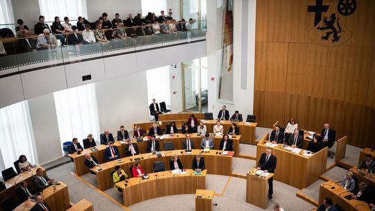 Plenarsitzung Landtag Rheinland-Pfalz