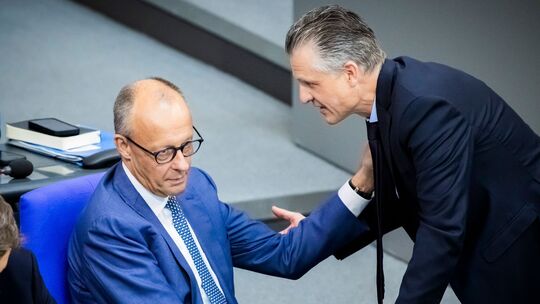 Friedrich Merz und Thorsten Frei Friedrich Merz und Thorsten Frei