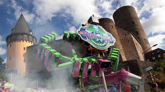 Der Bereich an der Genovevaburg wird wieder ein Hotspot beim Lukasmarkt sein.