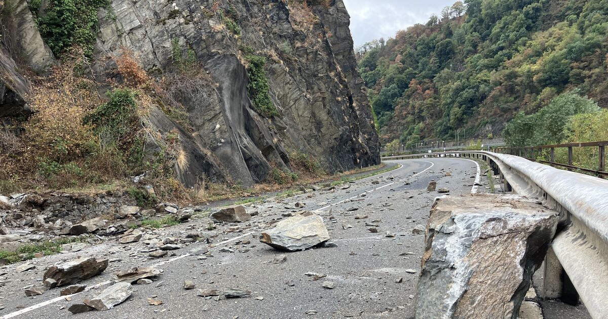 Closure after rockfall: B42 near Loreley will be completely closed until ...