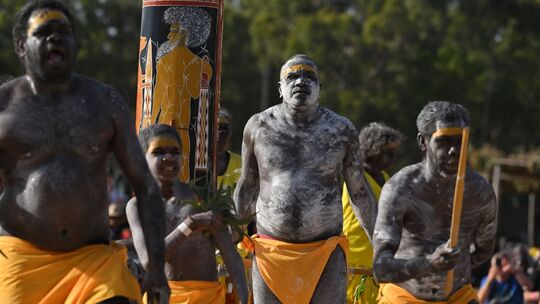 Aborigines in Australien Aborigines in Australien