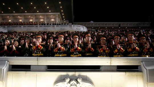 Jahrestag der Staatsgründung in Nordkorea Jahrestag der Staatsgründung in Nordkorea