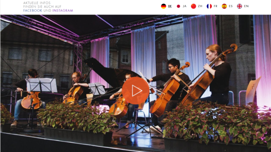 Die Homepage der Mattheiser Sommer-Akademie ist veraltet und soll durch eine neue Webseite ersetzt werden. Doch die Auftragsverg