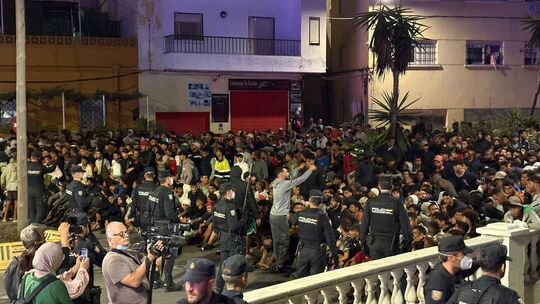Situation der Migranten in Ceuta Situation der Migranten in Ceuta