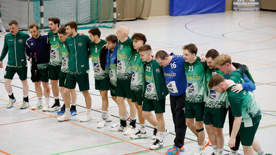 Begrüßen erstmals in dieser Saison ihre Gäste und das Publikum: die Handballer des HSV Sobernheim.