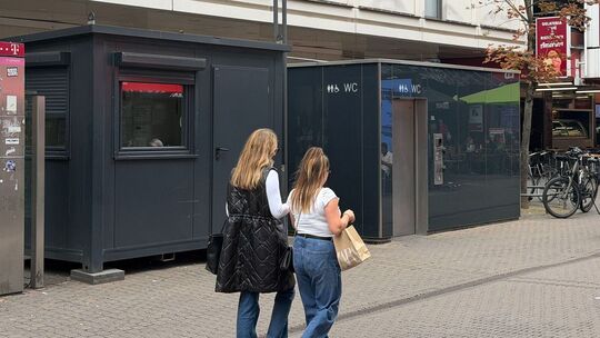 Öffentliche Toilette in Köln