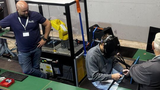 Im Technologie-Institut für Metall- und Engineering (Time) in Wissen wurde moderne Schweißtechnik demonstriert.