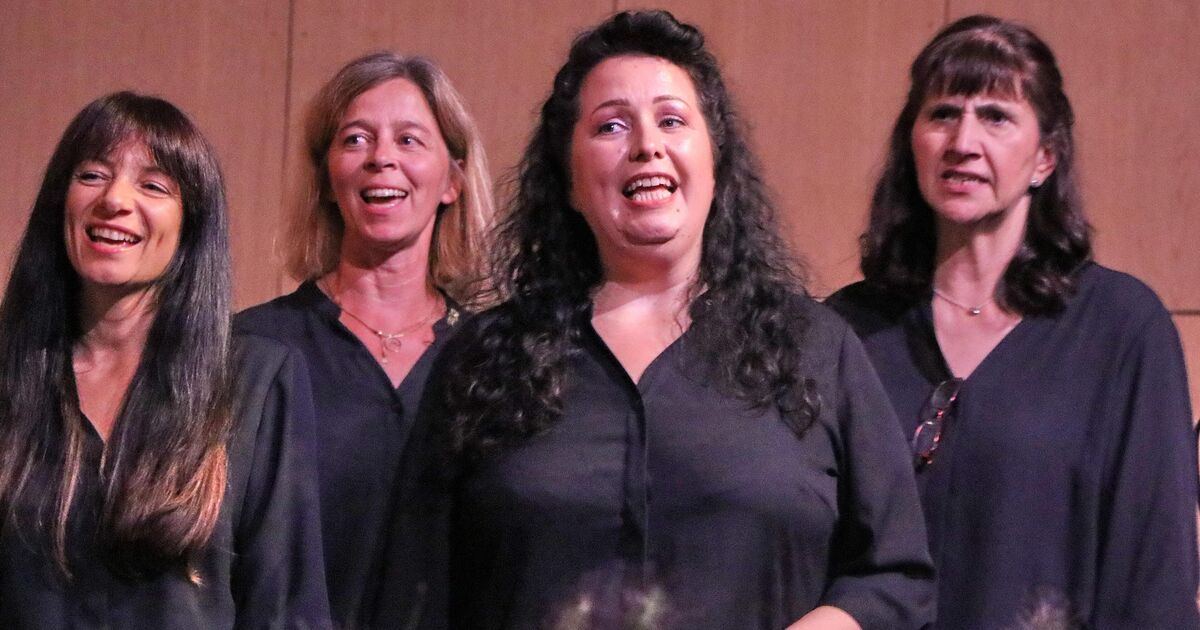 Singing together is a hit: Choir premiere in Holler: Men's and ...