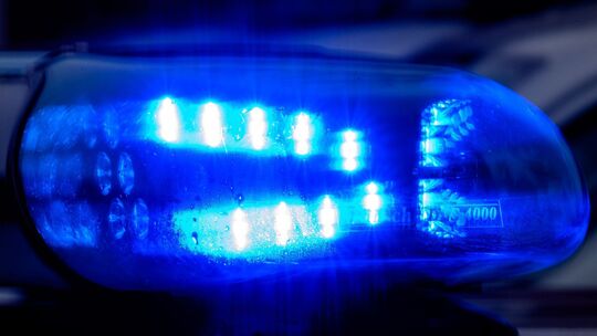 Blaulicht der Polizei Blaulicht der Polizei
