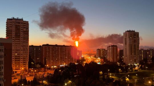 Drohnenangriff in Russland Drohnenangriff in Russland