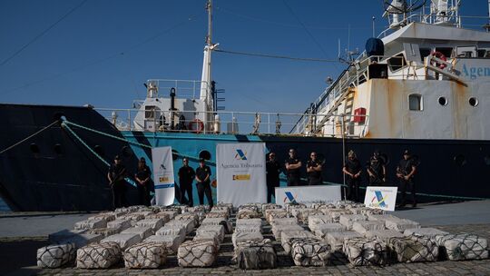 Jacht mit Kokain vor Spanien aufgebracht Jacht mit Kokain vor Spanien aufgebracht