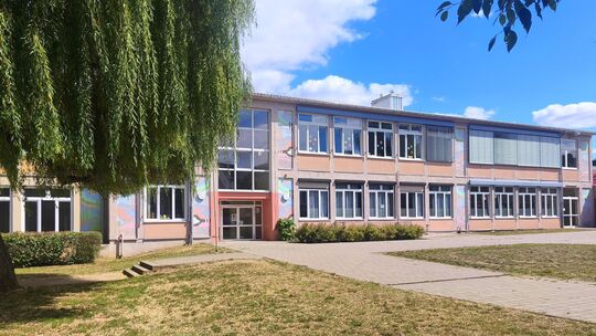 An der Martin-Luther-King-Schule wird die Mensa umgebaut. Wie an vielen Schulen fehlt es dort an Platz.