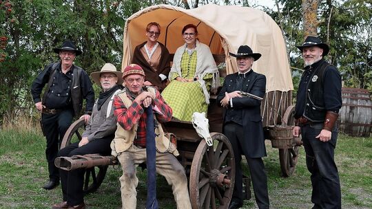 Der „Wilde Westen“, die Hobbyfreunde orientieren sich oft an historischen Vorgaben.