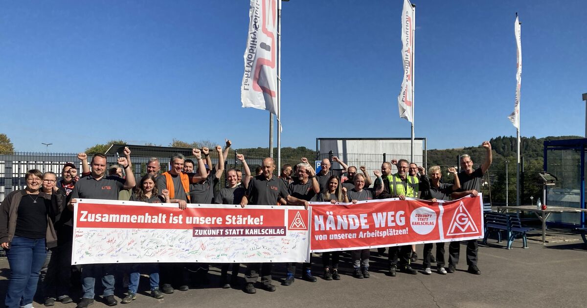 Rally in Idar-Oberstein: IG Metall demands a future-proof automotive ...