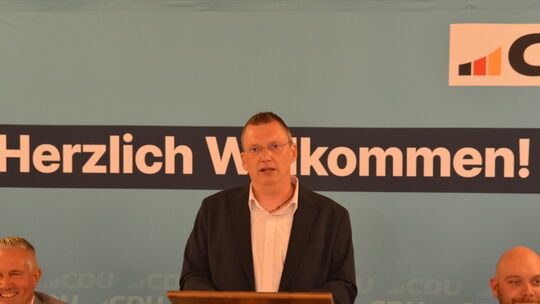 Seine Bewerbungsrede Thomas Wolf nicht nur dazu, seinen Werdegang in der Verwaltung zu erläutern, sondern auch zu erklären, waru