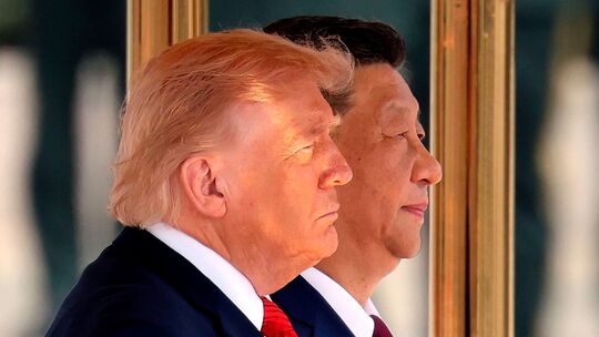 US-Präsident Trump in China US-Präsident Trump in China