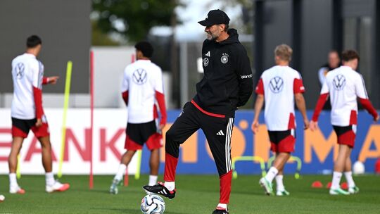 Fußball-Nationalmannschaft: Training Fußball-Nationalmannschaft: Training