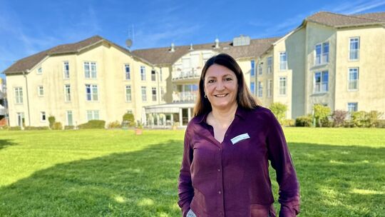 Monika Linz ist seit 1. Juli die neue Einrichtungsleiterin im Haus am Erlenhofsee. Sie hat viele Pläne für die Zukunft.