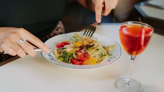 Fenchelsalat im Restaurant béné by Benedict