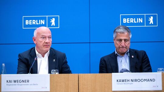 Pk zur Bewerbung Berlins für die Olympischen Spiele Pk zur Bewerbung Berlins für die Olympischen Spiele