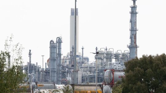 BASF Stammwerk in Ludwigshafen