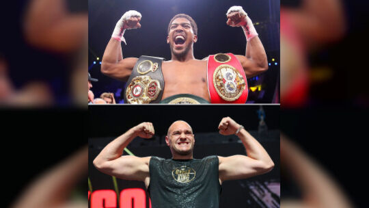 Anthony Joshua und Tyson Fury