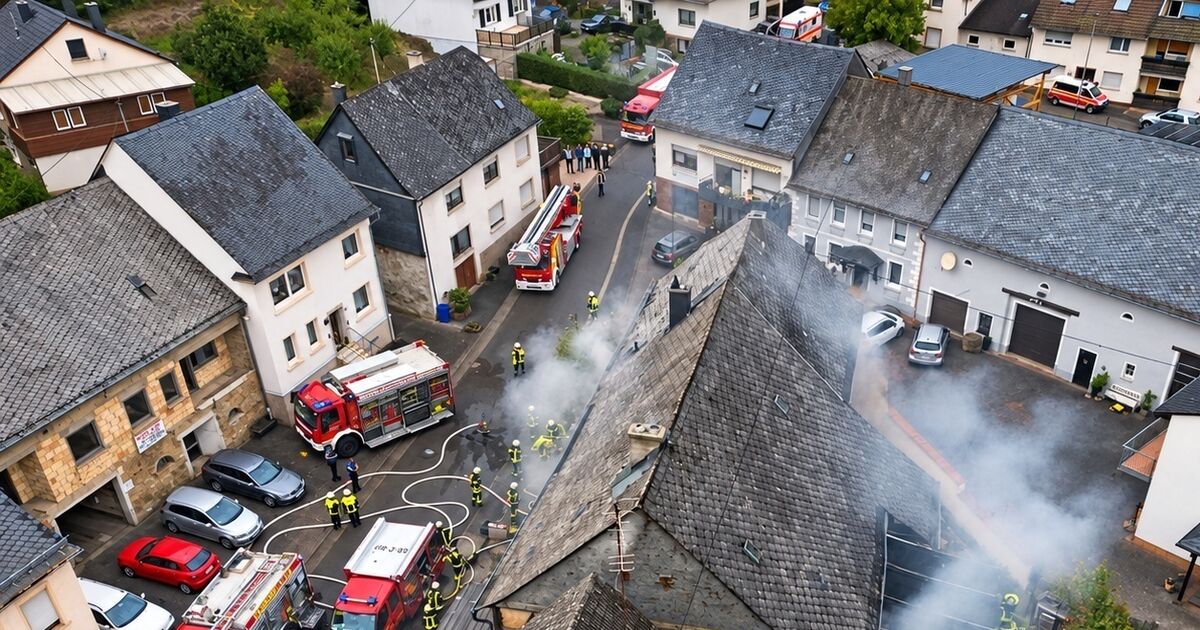 Major operation due to fire: Dense smoke over Niederhosenbach