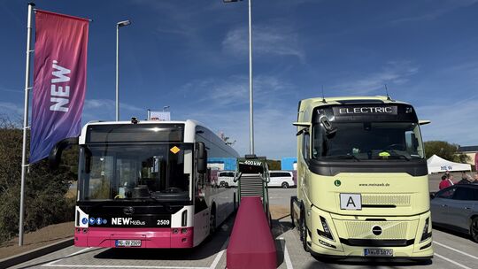 Der Ladehub ist speziell für elektrische Nutzfahrzeuge ausgelegt, kann aber auch von Pkw benutzt werden.