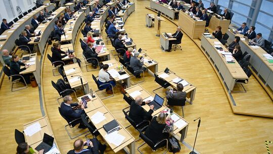 Sitzung des Landtags von Sachsen-Anhalt