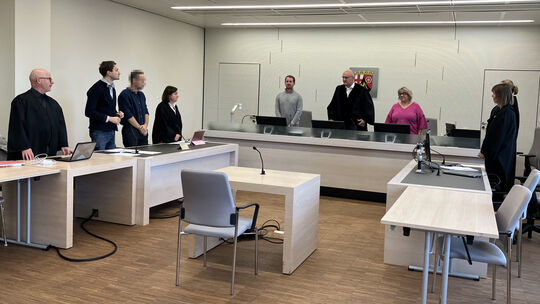 Ein 42 Jahre alter Angeklagter aus Polen muss nach der Berufungsverhandlung seine Freiheitsstrafe von anderthalb Jahren nun doch