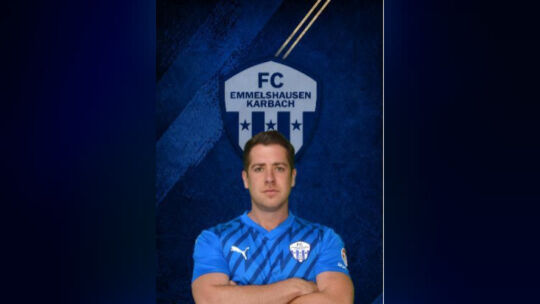 Machte alle drei Tore für den FC Emmelshausen-Karbach III beim 3:1-Derbysieg beim SSV Buchholz: Sturm-Routinier Fabian Nass.