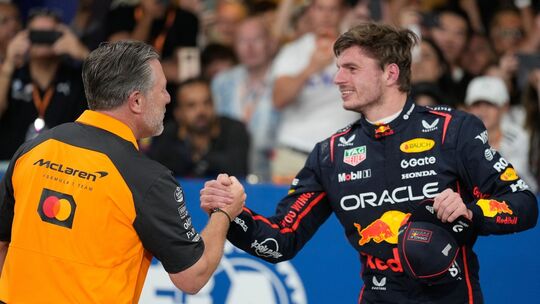 Zak Brown und Max Verstappen Zak Brown und Max Verstappen