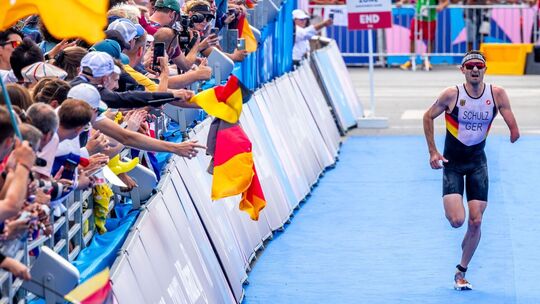 Para-Triathlet Martin Schulz