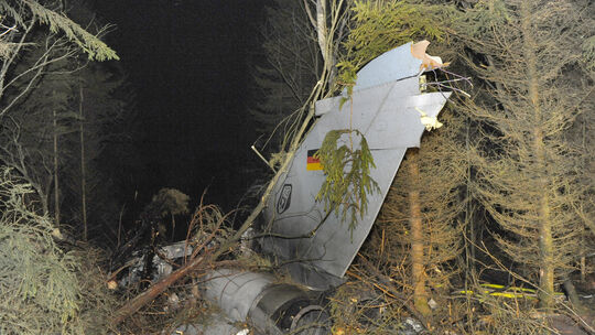 Der Absturz der F-16 bei Spangdahlem weckt Erinnerungen an diesen Unfall: Ein Tornado-Kampfflugzeug der Bundeswehr stürzte im Ja