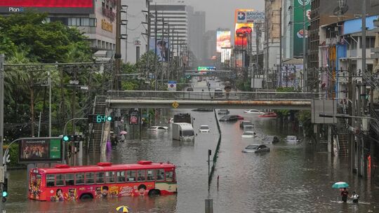 Überschwemmungen in Thailand