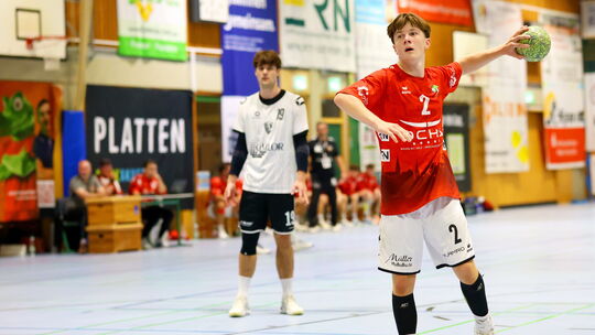 Auch vom Siebenmeterpunkt eiskalt: Der erst 16-jährige Florian Hitzel war mit zehn Toren der Matchwinner für die HSG Kastellaun/