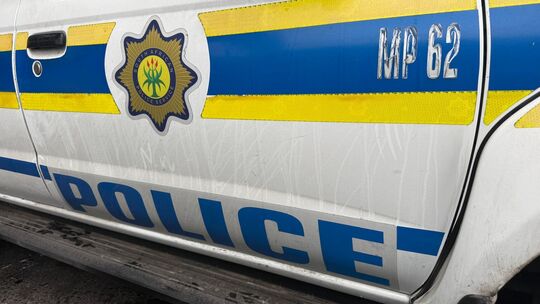 Polizeiwagen in Südafrika