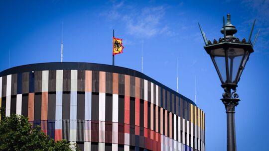 Umzug des Bundespräsidenten - Standarte Umzug des Bundespräsidenten - Standarte