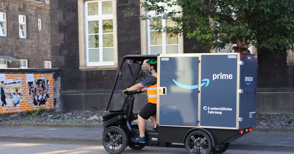 Zusätzlich zu den Lieferwagen: Amazon liefert in Neuwied nun auch per ...