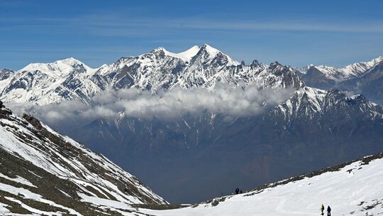 Himalaya-Gebirge in Nepal Himalaya-Gebirge in Nepal
